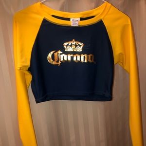 Waterproof/Surf/Swim/Lake Athletic Crop Top